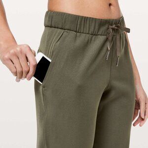 Lululemon Olive Performance Jogger Women 8